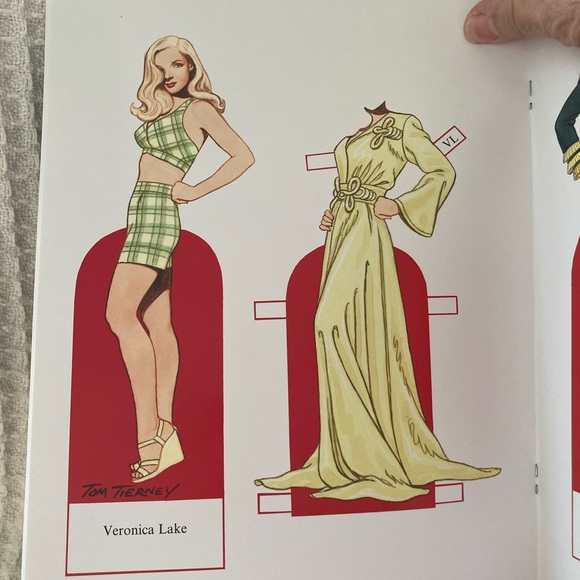 Tom Tierney Pin-Up Girls Of WWII Paper Dolls Book - Picture 5 of 7